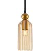 Pakabinamas šviestuvas Lampa wisząca Italux NARISA auksinė amber