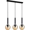 Italux Pakabinamas šviestuvas Ravena PND-2324-3L BK+AMB