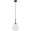 Italux pakabinamas šviestuvas Deore PND-5578-1S-BK Italux metalinis stiklas juodai baltas