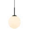 Italux pakabinamas šviestuvas Deore PND-5578-1S-BK Italux metalinis stiklas juodai baltas