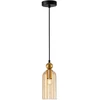 Pakabinamas šviestuvas Lampa wisząca Italux NARISA auksinė amber