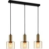 Italux Pakabinamas šviestuvas Santia PND-65342-3-BRO+AMB