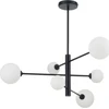 Pakabinamas šviestuvas Lampa wisząca Light Prestige Dorado 6 lampa wisząca juoda LP-002/6P BK