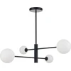 Pakabinamas šviestuvas Lampa wisząca Light Prestige Dorado 4 lampa wisząca juoda LP-002/4P BK