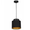 Pakabinamas šviestuvas Lampa wisząca Luminex Frodi zwis 1x60W E27 juoda/auksinė (3181)