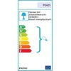 Pakabinamas šviestuvas MAXlight Kabanti lempa Loftinė kabanti lempa XENA P0403 Maxlight metalinis gaubtas stiklinis rutulys pakabinama žalvarinė balta