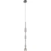 Pakabinamas šviestuvas MAXlight MURANO kabanti lempa, moderni, chromas (P0248)