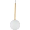 Pakabinamas šviestuvas Lampa wisząca Nowodvorski Mimimalistyczna lampa wisząca Karo 10305 juoda auksinė