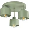 Pakabinamas šviestuvas Orno RAMOS lampa wisząca, galingumas max. 3x 18 W, E27, oliwkowa