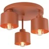 Pakabinamas šviestuvas Orno RAMOS lampa wisząca, galingumas max. 3x 18 W, E27, ceglana
