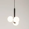 Pakabinamas šviestuvas Lampa wisząca Sigma Wisząca lampa su kulami Perla 33486 balls metalo sp. szklana juoda balta
