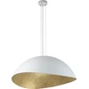 Pakabinamas šviestuvas Lampa wisząca Sigma Lampa wisząca do jadalni SOLARIS 40616 balta auksinė