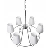 Pakabinamas šviestuvas Lampa wisząca Spotline-SLV Żyrandol Yamethin metal sidabrinė (712042 Bel)