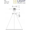 Pakabinamas šviestuvas Light_Presti Šviestuvas lubų Light Prestige Ring, 35 W, LED, 3 – 6K