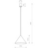 Nowodvorski Lighting pakabinamas šviestuvas Zenith M 8001, juodas