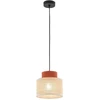 Pakabinamas šviestuvas Tkkrywult Lampa wisząca DUO JUTA BROWN 3139 TK Lighting