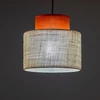 Pakabinamas šviestuvas Tkkrywult Lampa wisząca DUO JUTA BROWN 3139 TK Lighting