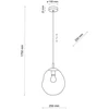 Pakabinamas šviestuvas Tkkrywult Lampa wisząca SOL MINI NEW 10082 TK Lighting