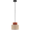 Pakabinamas šviestuvas Tkkrywult Lampa wisząca DUO JUTA BROWN 3139 TK Lighting
