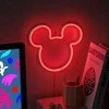 PALADONE Disney Mikio Peliuko neoninis sieninis šviestuvas (21,8 cm)