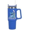 Paladone ABYstyle DISNEY Classics Stitch Mėlyna Sandarus Puodelis su Šiaudeliu | 900 ml