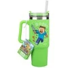 Paladone ABYstyle MINECRAFT Žalia Sandarus Puodelis su Šiaudeliu | 900 ml