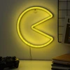 Sieninis šviestuvas Paladone Pac Man sieninis neoninis LED šviestuvas