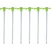 PALAPINĖS KUOLAI 19CM RINKINYS 6VNT METALAS PLASTIKAS CAMP ACTIVE 502991