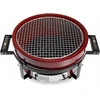 Kamado Bono Hibachi EVO stalo grilis, apvalus, Royal Raudona