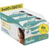 Pampers Šlapios servetėlės Aqua Soft Touch 6x60 vnt. Plastic Free