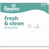 „Pampers FreshClean“ drėgnos servetėlės, 12 x 80 vnt.
