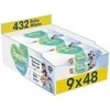 Servetėlės kūdikiams Pampers Harmonie Aqua Baby, 9 pakuotės, 432 servetėlės