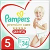 Sauskelnės-Kelnaitės PAMPERS Premium Care Pants, Value Pack, 5 dydis (12-17kg), 34 vnt.