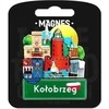 Pan Dragon Magnetas Aš myliu Lenkiją Kołobrzeg ILP-MAG-C-KOL-20
