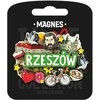 Pan Dragon Man patinka Lenkijos Žešuvo magnetas ILP-MAG-C-RZE-17
