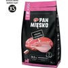 PAN MIĘSKO Veal with quail XS (puppy) – sausas Maistas šunims – 3kg