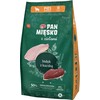 Pan Miesko PAN MĘSKO su žolelėmis kalakutiena su antimi M - sausas šunų maistas - 9kg