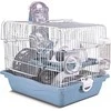Panama Pet Graužikų narvas, 35,5x26,6x27,5 cm, baltas/mėlynas
