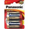 Panasonic Baterija Pro Power D / R20 2 vnt.
