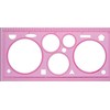 Centrum Trafaretas 84823 su apskritimais, 20cm