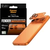 „Panzer Glass PanzerGlass Fender“ kameros apsauga su grūdinto stiklo lęšiu, skirta „iPhone 17 Pro Max“ - oranžinis