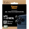 „Panzer Glass PanzerGlass Hoops“ grūdinto stiklo ekrano apsauga, skirta „iPhone 17 Pro / 17 Pro Max / 16 Pro / 16 Pro Max“ (juodas)