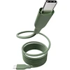 Panzer Glass Kabelis USB PanzerGlass Empower by Magnetic 240W USB-C do USB-C 1.5m žalia