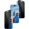 Panzer Glass PanzerGlass dvipusis privatumo ekrano apsauginis stiklas Ultra-Wide Fit – privatumo stiklas iPhone 18 Pro (PG90861)
