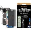Panzer Glass „PanzerGlass“ – „iPhone 16 Pro 3 viename“ privatumo paketas