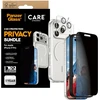 Panzer Glass „CARE by PanzerGlass“ flagmaninis „Privacy 3-in-1“ dėklas + privatumo stiklas + objektyvas, skirtas „iPhone 17 Pro“