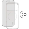 Panzer Glass „CARE by PanzerGlass“ flagmaninis „Privacy 3-in-1“ dėklas + privatumo stiklas + objektyvas, skirtas „iPhone 17 Pro“