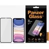 Panzer Glass Ekrano apsauga PREMIUM TEMPERED stiklas 3D ekrano apsauga pilnas dangtelis iPhone 11 Casefriendly (Juodas)
