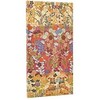 Bookshop 2026 Kara-ori Rožinė (Japanese Kimono) Slim 12-month Horizontal Hardcover Flexi Dayplanner 2026 (Elastic Band Closure)