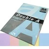 Spalvotas popierius RAINBOW 3, Double A, A4, 80gsm, 100 lapų, 5 pastelinės sp.